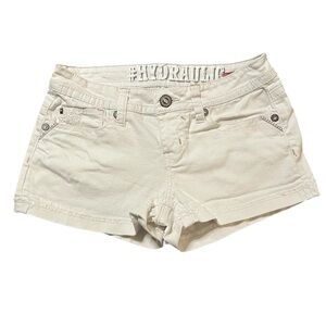 Hydraulic Women's Off-White Jean Shorts